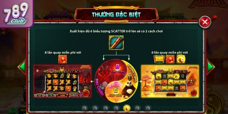Cơ chế nổ hũ Kungfu Panda 789club mới nhất